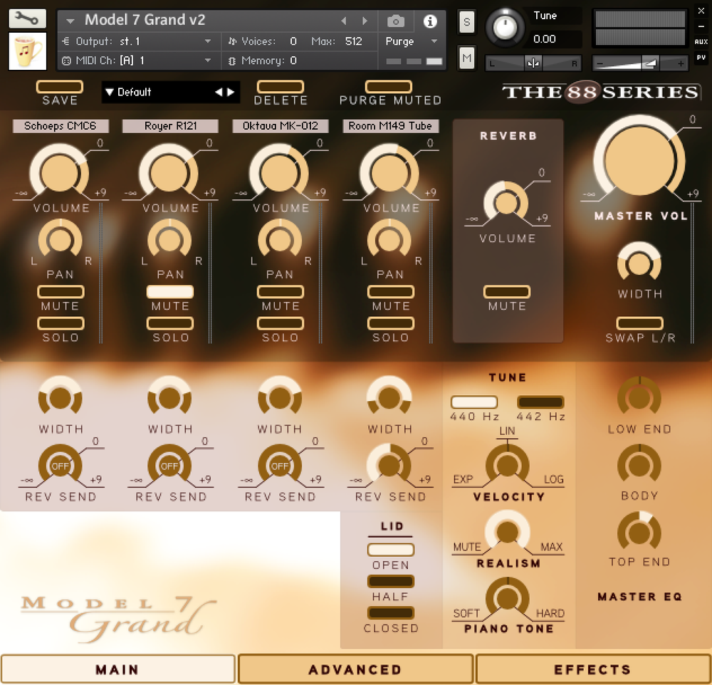 The 88 Series Pianos - Model 7 v2 — Chocolate Audio